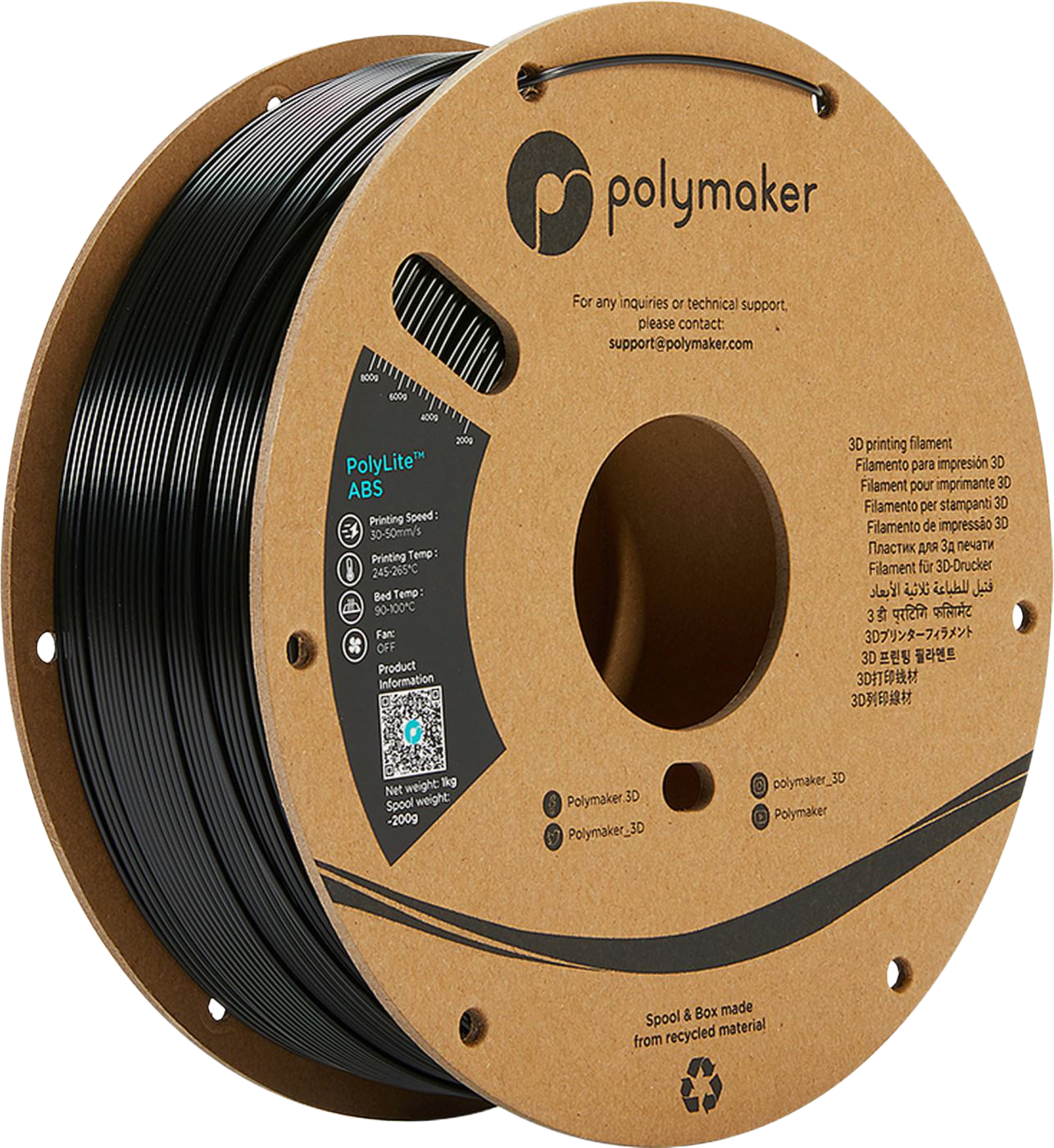 PolyLite™ ABS Filament