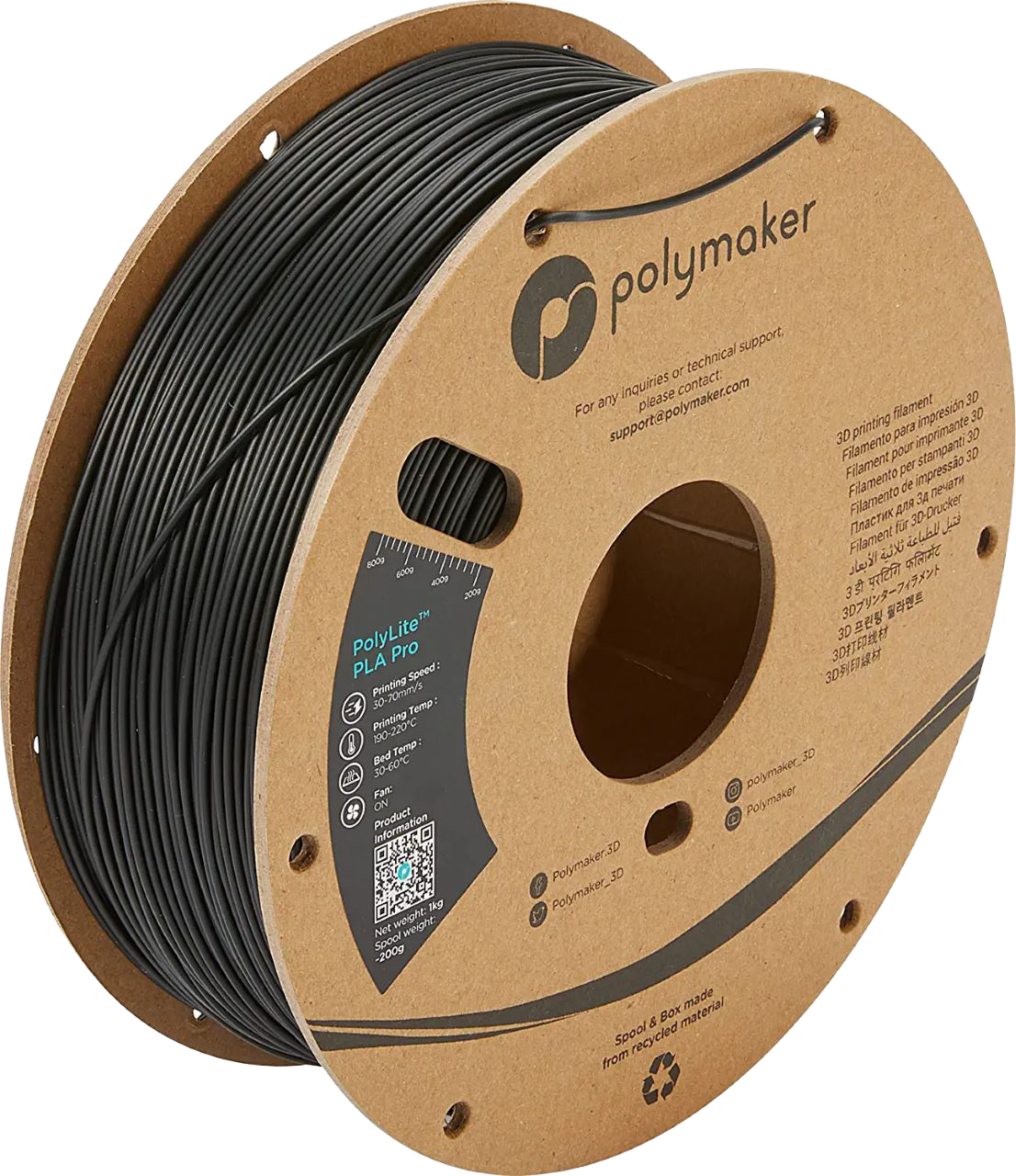 PolyLite™ PLA PRO Filament