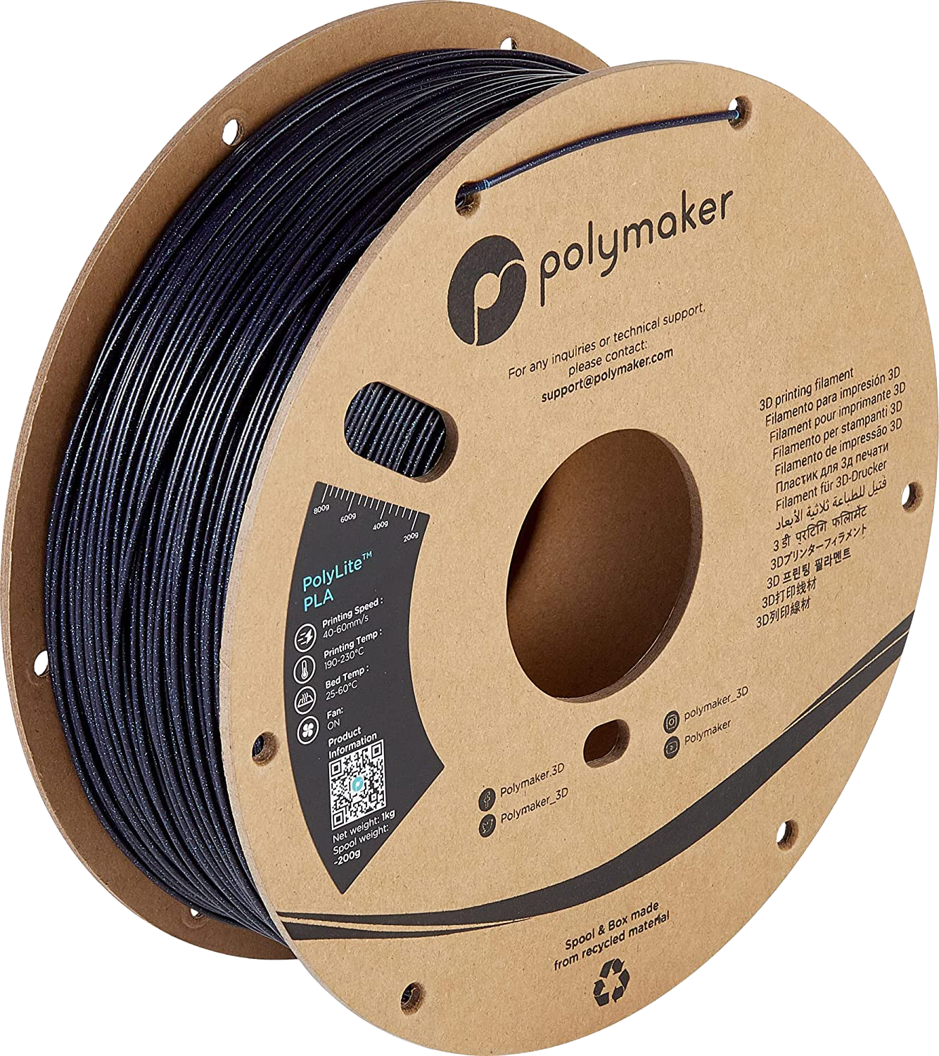 PolyLite™ PLA Galaxy Filament