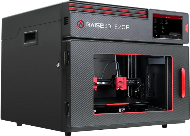 Raise3D E2CF – 3D-Drucker für carbonfaserverstärkte Materialien mit IDEX-System